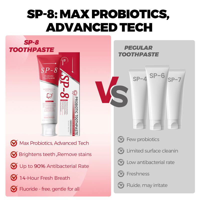 ✨🦷OUTDR™SP-8 Probiotic Whitening Toothpaste🦷🍃
