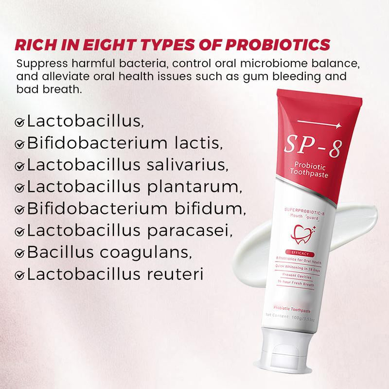 ✨🦷OUTDR™SP-8 Probiotic Whitening Toothpaste🦷🍃