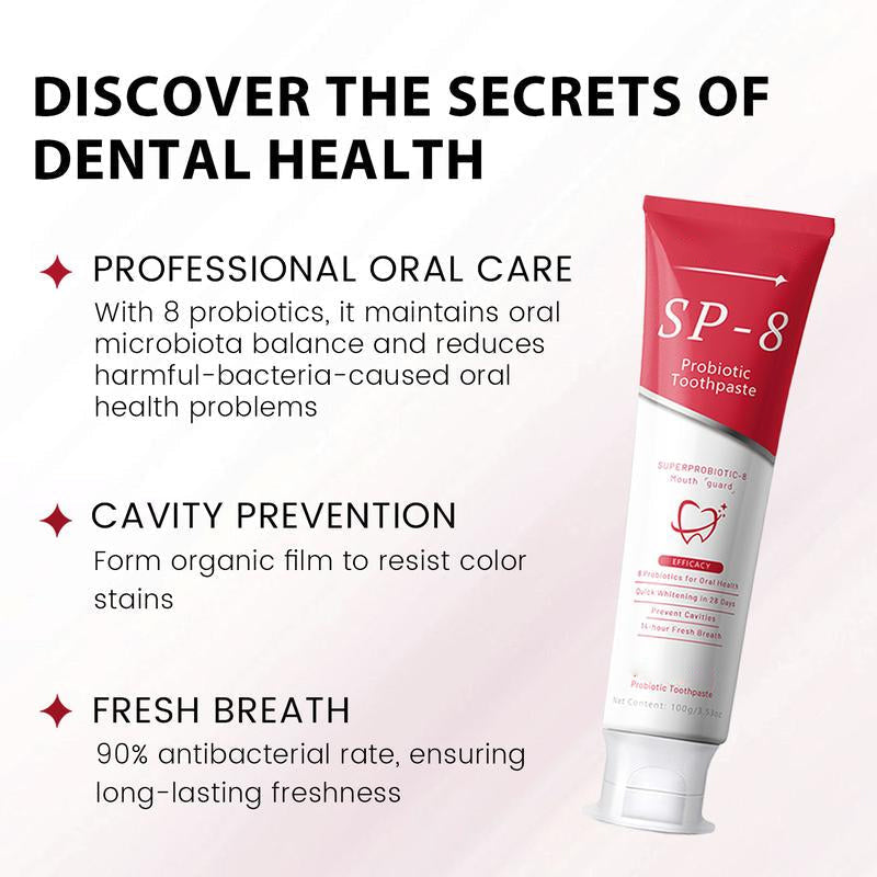 ✨🦷OUTDR™SP-8 Probiotic Whitening Toothpaste🦷🍃