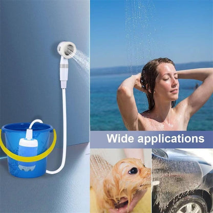 🔥Hot Sale 58% OFF💦Portable Shower for Camping with Water Pump🚀