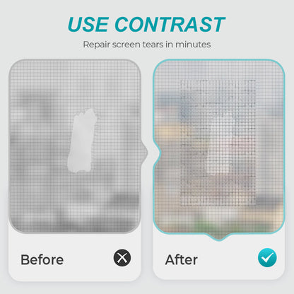 🏆💨Self-Adhesive DIY Window Screen Repair Tape  - ⚡Instant Repair, Bug-Proof & Breathable✂️