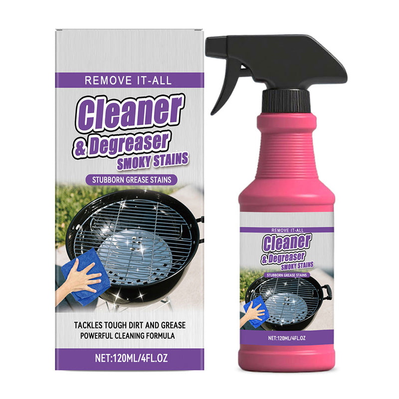 🏆 Last Day Special Price🎁Fast-Acting Heavy-Duty Grill Degreaser Spray🍢💦