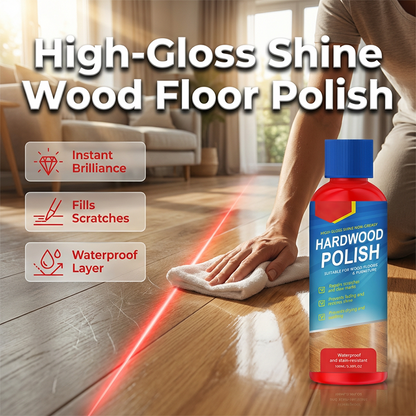 ✨ Restore & Protect Your Wood Floors – 🏠Instant High-Gloss Shine for Home Surfaces!🛡️