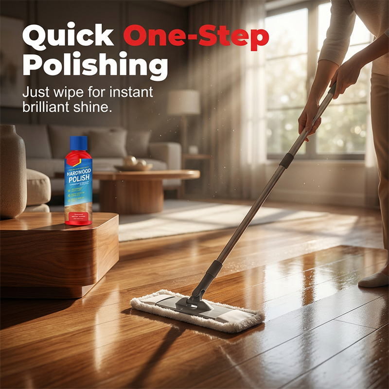 ✨ Restore & Protect Your Wood Floors – 🏠Instant High-Gloss Shine for Home Surfaces!🛡️