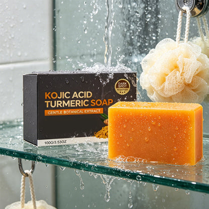 ⏰OUTDR™3PCS Turmeric Soap,Deep cleansingSoap,Moisturizing Soap For Face &Body,Body wash & Soap For Women& Men