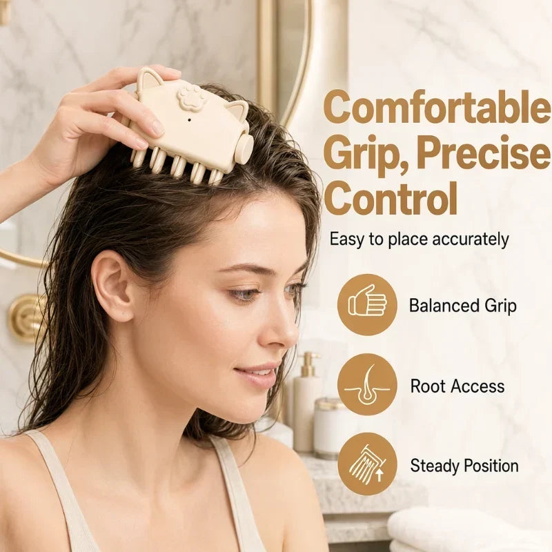 🏆🎉48K+ Sold 💇 Wireless Heated Volumizing Root Lift Clip, Portable Travel Hair Styling Tool for Flat Fine Hair