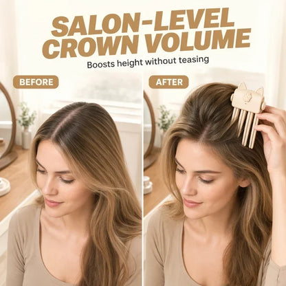 🏆🎉48K+ Sold 💇 Wireless Heated Volumizing Root Lift Clip, Portable Travel Hair Styling Tool for Flat Fine Hair